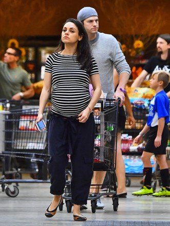 Mila Kunis Maternity Looks