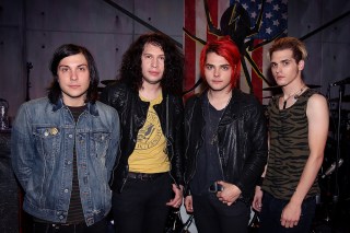 My Chemical Romance
My Chemical Romance on on Fuse's 'A Different Spin with Mark Hoppus', New York, America - 01 Dec 2010