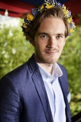 Felix Kjellberg better known by his online alias PewDiePie is a Swedish video game commentator on YouTube
Portrait of video game commentator Felix Kjellberg, Stockholm, Sweden - 03 Jun 2014