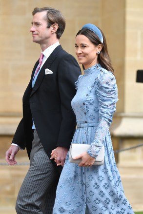 James Matthews and Pippa Middleton
The Wedding of Lady Gabriella Windsor and Thomas Kingston, St George's Chapel, Windsor Castle, UK - 18 May 2019
