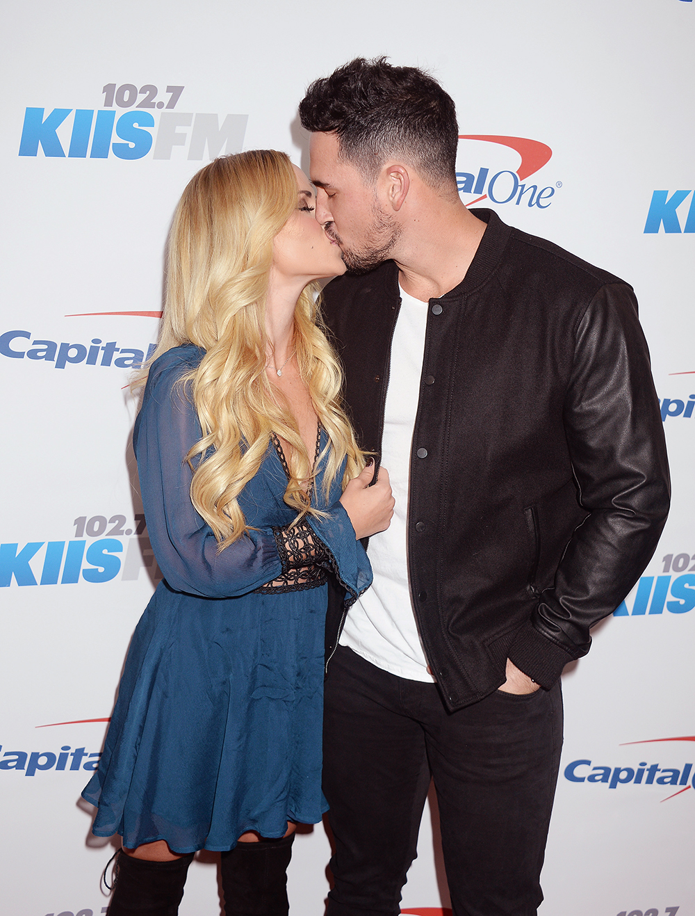 Amanda Stanton and Josh MurrayiHeartRadio Jingle Ball, Arrivals, Staples Center, Los Angeles, USA - 02 Dec 20162016 KISS FM's iHeartRadio Jingle Ball