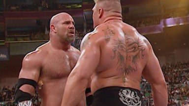 Brock Lesnar Bill Goldberg Rematch