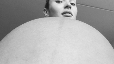 Candice Swanepoel Strange Baby Bump Picture