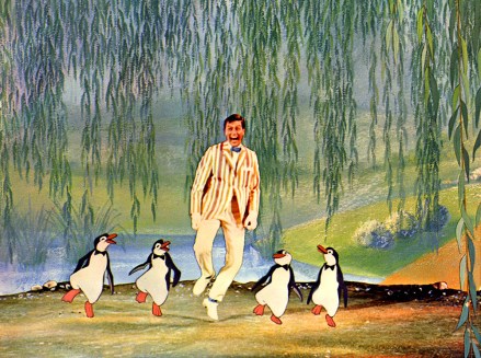 Penggunaan editorial saja.  Tidak ada penggunaan sampul buku.  Kredit Wajib: Foto oleh Moviestore/Shutterstock (1583014a) Mary Poppins, Film dan Televisi Dick Van Dyke