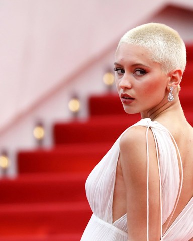 Iris Law poses for photographers upon arrival at the premiere of the film 'The French Dispatch' at the 74th international film festival, Cannes, southern France
2021 The French Dispatch Red Carpet, Cannes, France - 12 Jul 2021