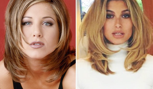 Hailey Baldwin Rachel Green Hair