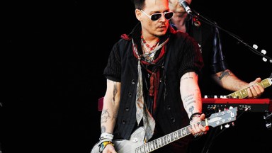 Johnny Depp Focusing Music