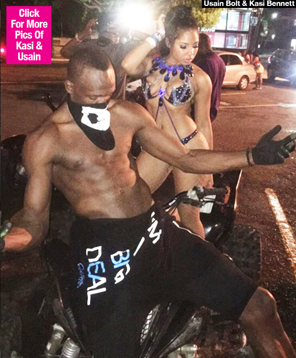 Usain Bolt Kasi Bennett Pics