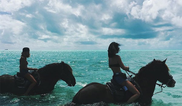 Kendall Jenner Horseback Riding