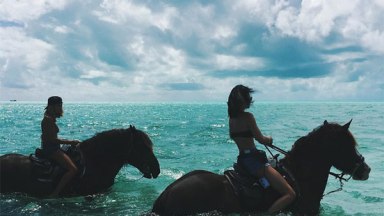 Kendall Jenner Horseback Riding