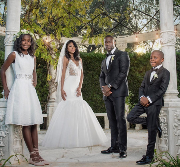 Photos Kevin Hart S Kids At Wedding Son Daughter Look Adorable Hollywood Life