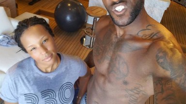 LeBron James Wife Workout