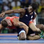 Rio 2016 Olympic Games, Wrestling, Carioca Arena 2, Brazil - 21 Aug 2016