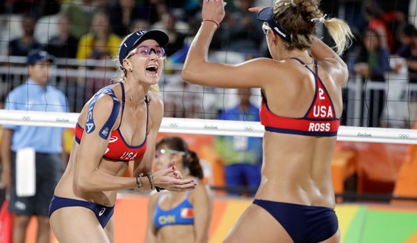 Watch USA Switzerland Womens Beach Volleyball