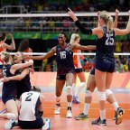 Rio 2016 Olympic Games, Volleyball, Maracanazinho, Brazil - 20 Aug 2016