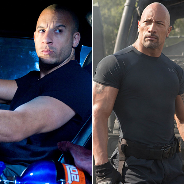 Vin Diesel Leaves Fast Furious 8 Set After Fight With The Rock Hollywood Life