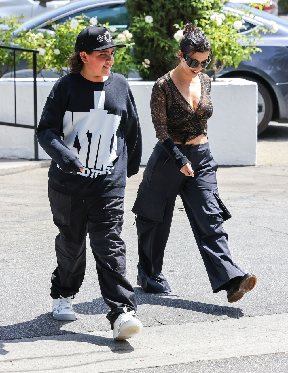 Mason Disick Taller Than Kourtney Sushi Ice Cream BG