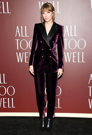 Writer-director Taylor Swift attends a premiere for the short film "All Too Well" at AMC Lincoln Square 13, in New York
NY Premiere of "All Too Well", New York, United States - 12 Nov 2021