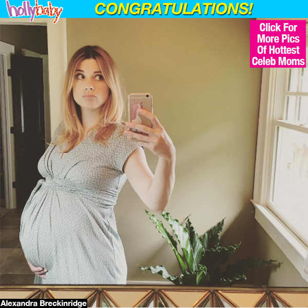 Alexandra Breckenridge Baby Born