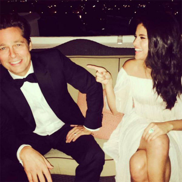 Angelina Jolie Jealous Of Selena Gomez & Brad Pitt: Freaked Over Flirty Pic – Hollywood Life