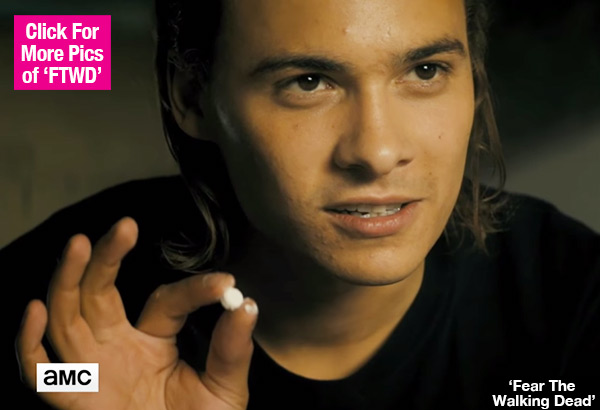Fear The Walking Dead Nick Makes Drugs