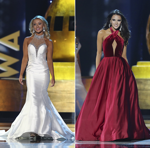 miss america evening gown