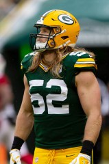 Green Bay Packers outside linebacker Clay Matthews #52 during the NFL Football game between the Arizona Cardinals and the Green Bay Packers at Lambeau Field in Green Bay, WI
NFL Football Arizona vs Green Bay, Green Bay, USA - 02 Dec 2018