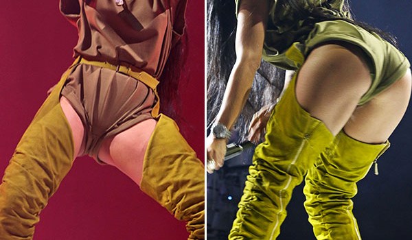 Rihanna Butt Cheeks
