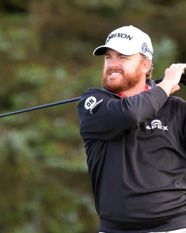 JB Holmes of the US tees off during the third day of the British Open Golf Championship at Royal Portrush, Northern Ireland, 20 July 2019.
British Open Golf Championship, Portrush, United Kingdom - 20 Jul 2019