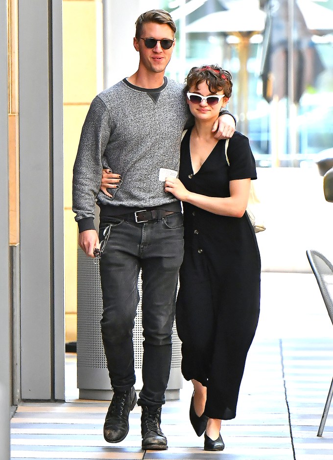 Steven Piet & Joey King Step Out