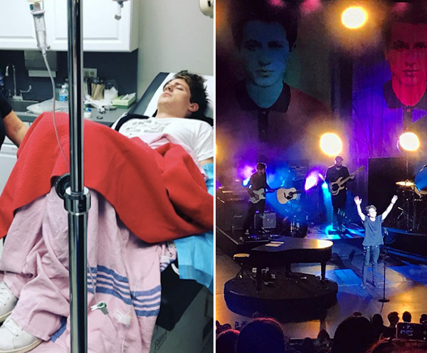 Charlie Puth Sick Performs In New York City Despite Having Flu Hollywood Life