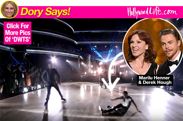 Marilu Henner Falls DWTS