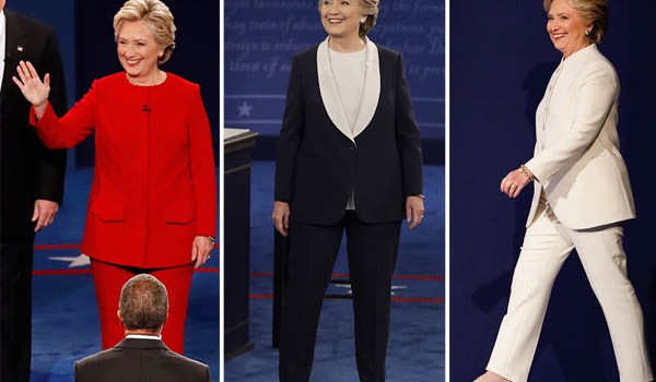 Hillary Clinton Patriotic Pantsuits