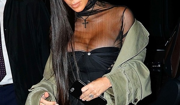 Kim Kardashian Cross Necklace