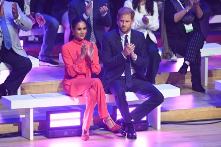 Meghan, Duchess of Sussex and Prince Harry
One Young World Summit, Manchester, UK - 05 Sep 2022