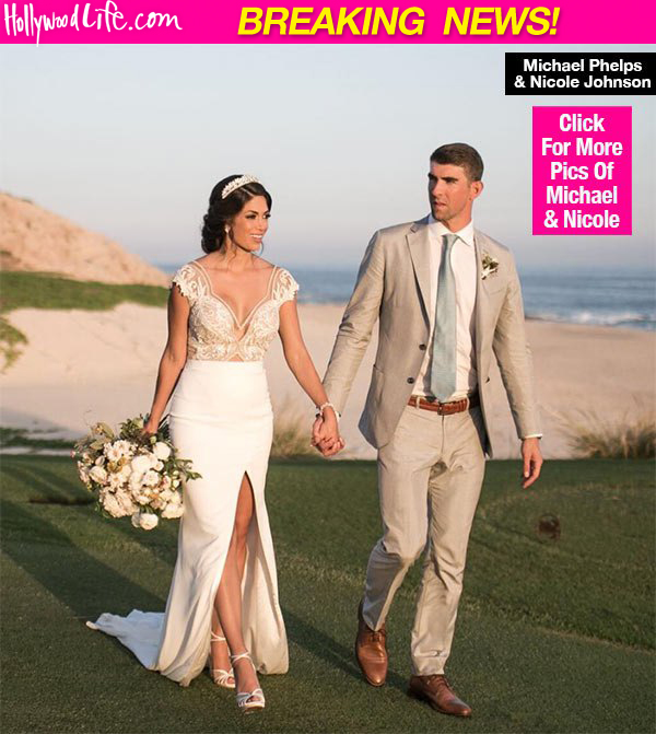Michael Phelps Wedding Pic