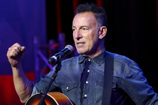 Bruce Springsteen performs at Stand Up For Heroes, presented by the New York Comedy Festival and the Bob Woodruff Foundation, at The Theater at Madison Square Garden, in New York
2016 Stand Up For Heroes - Show, New York, USA - 1 Nov 2016