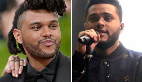 The Weeknd Haircut