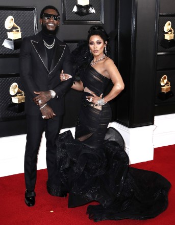 Keyshia Ka'oir (R) and Gucci Mane (L) arrive for the 62nd annual Grammy Awards ceremony at the Staples Center in Los Angeles, California, USA, 26 January 2020.
Arrivals - 62nd Annual Grammy Awards, Los Angeles, USA - 26 Jan 2020