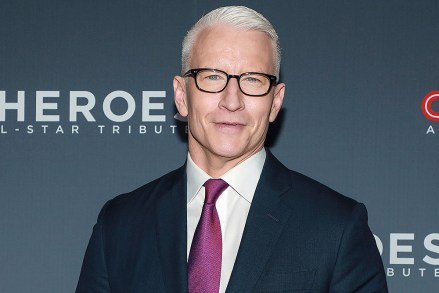 Anderson Cooper attends the 13th annual CNN Heroes: An All-Star Tribute at the American Museum of Natural History, in New York
CNN Heroes: An All-Star Tribute 2019, New York, USA - 08 Dec 2019