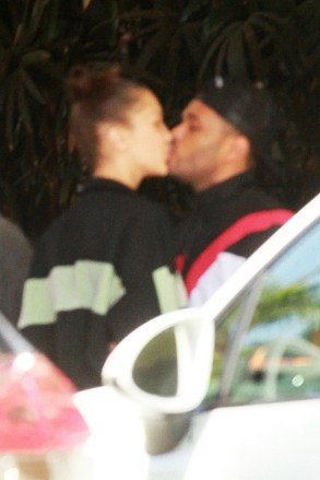 Los Angeles, CA  - *EXCLUSIVE*  - It was a romance filled Sunday for superstar couple The Weeknd and Bella Hadid as they shared a passionate kiss in front of their hotel before heading out for lunch. Bella showed off her stunning model figure in a pair of workout shorts.Pictured: Bella Hadid, The WeekndBACKGRID USA 26 AUGUST 2018 BYLINE MUST READ: Yolo / BACKGRIDUSA: +1 310 798 9111 / usasales@backgrid.comUK: +44 208 344 2007 / uksales@backgrid.com*UK Clients - Pictures Containing ChildrenPlease Pixelate Face Prior To Publication*