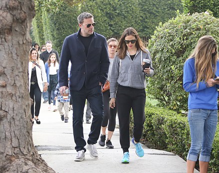Ben Affleck dan Jennifer Garner Ben Affleck dan Jennifer Garner jalan-jalan, Los Angeles, AS - 19 Mar 2019