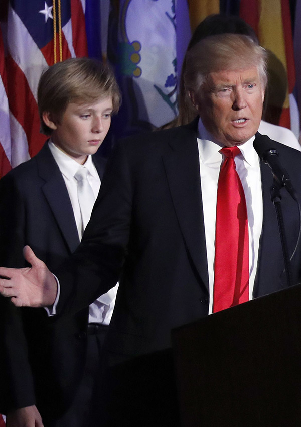 Barron: Donald Trump’s Speech Putting Him To Sleep? — Can’t Keep Eyes ...