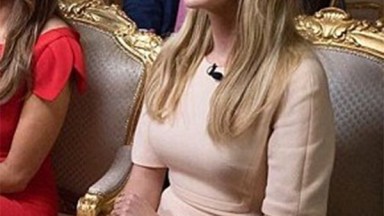 ivanka trump 60 minutes dress