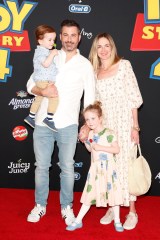 US talk show host Jimmy Kimmel, son William Kimmel, daughter Jane Kimmel and wife Molly McNearney arrive for the world premiere of 'Toy Story 4' at the El Capitan Theatre in Hollywood, Los Angeles, California, USA, 11 June 2019. The movie opens in the USA on 21 June 2019.
World premiere of 'Toy Story 4' in Hollywood, Los Angeles, USA - 11 Jun 2019