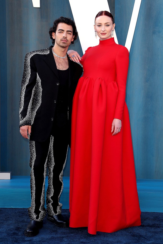 Sophie Turner & Joe At The 2022 Vanity Fair Oscar Party