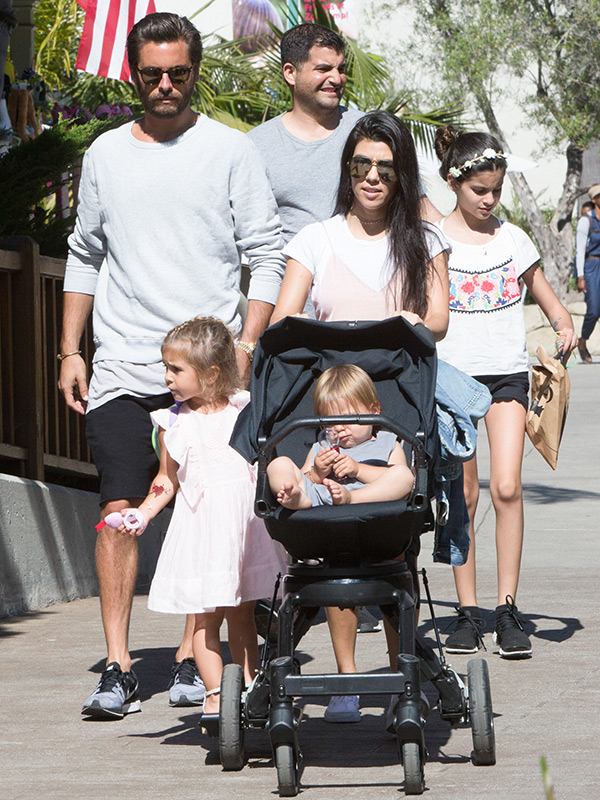 Kourtney Kardashian Children's Father - Church On Sunday With My Family 