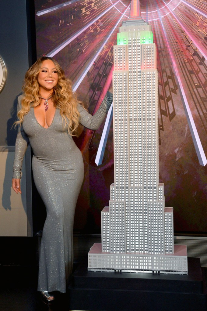Mariah Carey Lights The Empire State Building In 2019