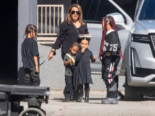 North, Saint, Psalm and Chicago Attend Sunday Service Hosted By Kanye West
North, Saint, Psalm and Chicago Attend Sunday Service Hosted By Kanye West, Los Angeles, California, USA - 13 Feb 2022
