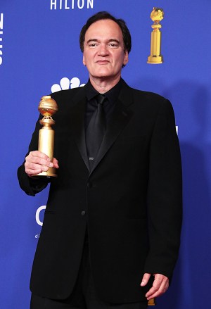 Quentin Tarantino - Best Screenplay, Motion Picture - Once Upon a Time In... Hollywood77th Annual Golden Globe Awards, Press Room, Los Angeles, USA - 05 Jan 2020